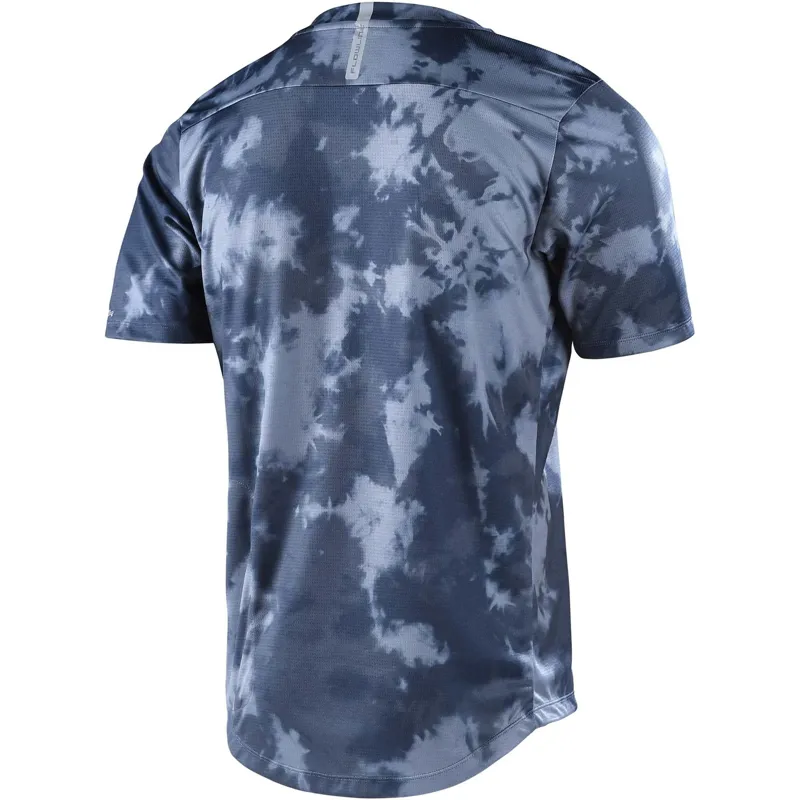 Troy Lee Designs Flowline SS MTB Jersey Plot Charcoal-1